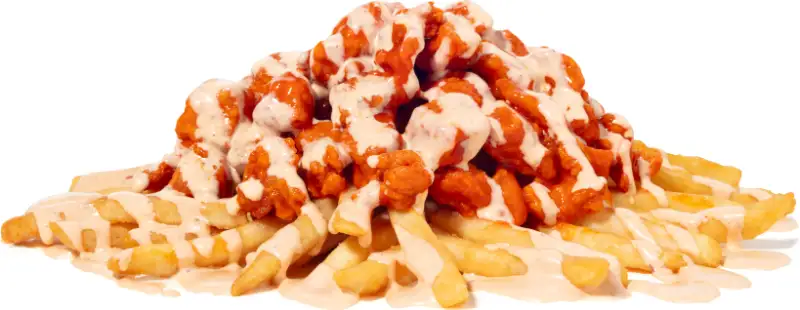 Buffalo Fries Workd Famous With Sauce