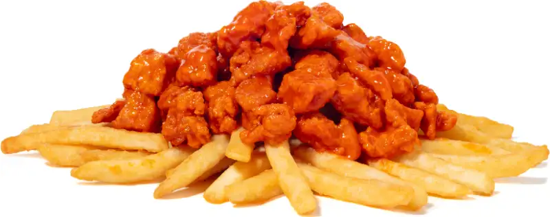 Buffalo Fries Workd Famous Without Sauce